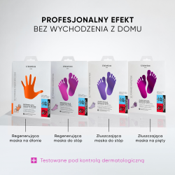 L'Biotica Maska do stóp regenerująca w postaci nasączonych skarpetek 1 para