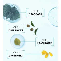 Oillan Pianka nawilżająca do mycia twarzy, ciała i włosów 3w1 200ml