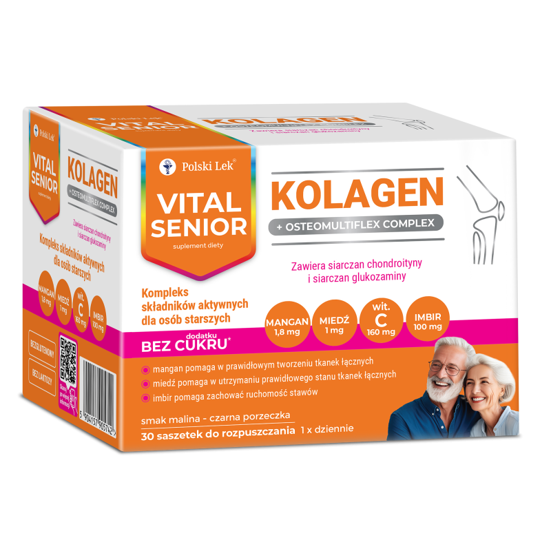 Vital Senior Kolagen, 30 saszetek