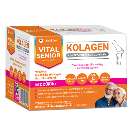 Vital Senior Kolagen, 30 saszetek