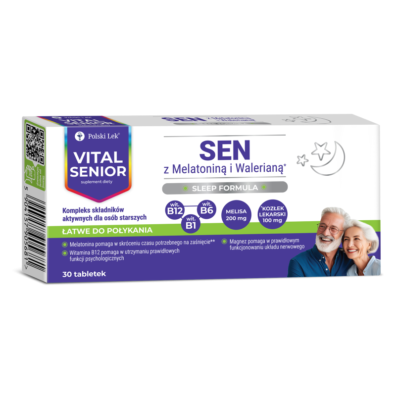 Vital Senior Sen, 30 tabletek