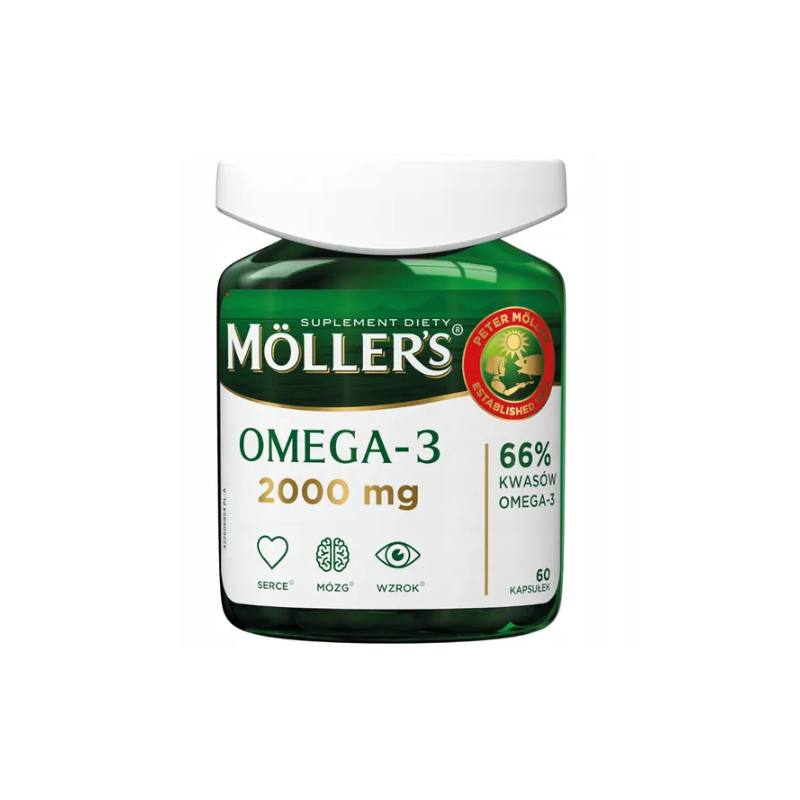 Moller's Omega-3 2000mg 60 kapsułek
