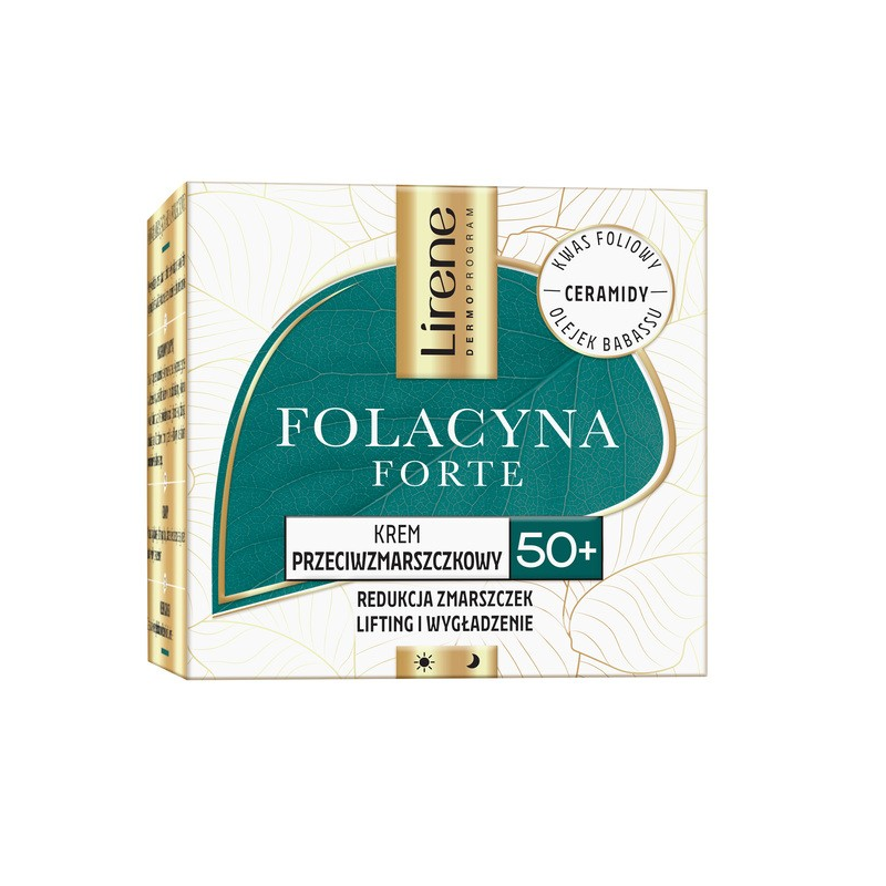 Lirene Folacyna Forte krem przeciwzmarszczkowy na dzień/noc 50+ 50 ml