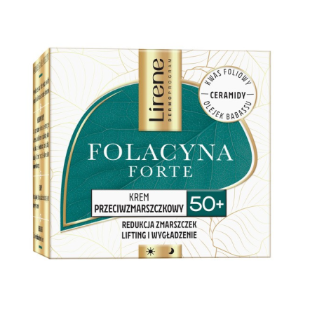 Lirene Folacyna Forte krem przeciwzmarszczkowy na dzień/noc 50+ 50 ml