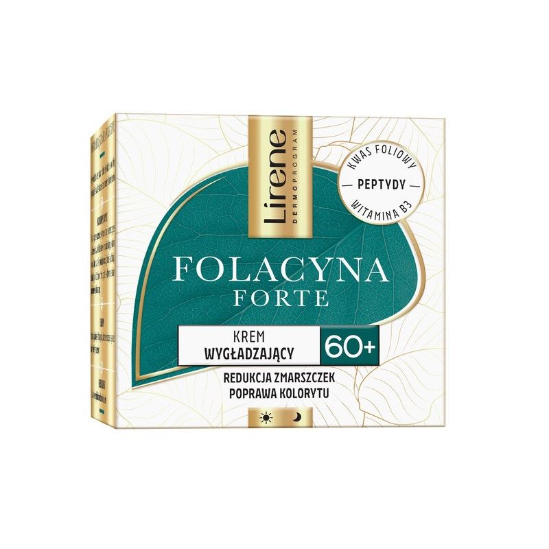 Lirene Folacyna Forte krem wygładzający na dzień/noc 60+ 50 ml