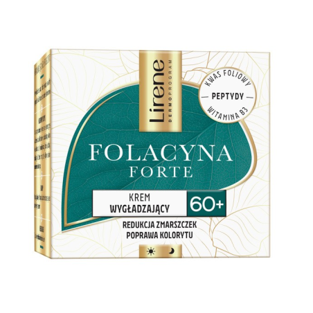 Lirene Folacyna Forte krem wygładzający na dzień/noc 60+ 50 ml