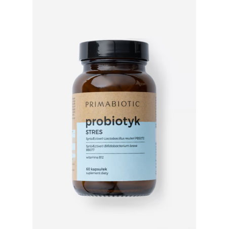 Primabiotic Probiotyk STRES 60 kapsułek