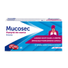 Mucosec Pastylki do ssania z EKTONINĄ na kaszel suchy bez cukru 16 sztuk