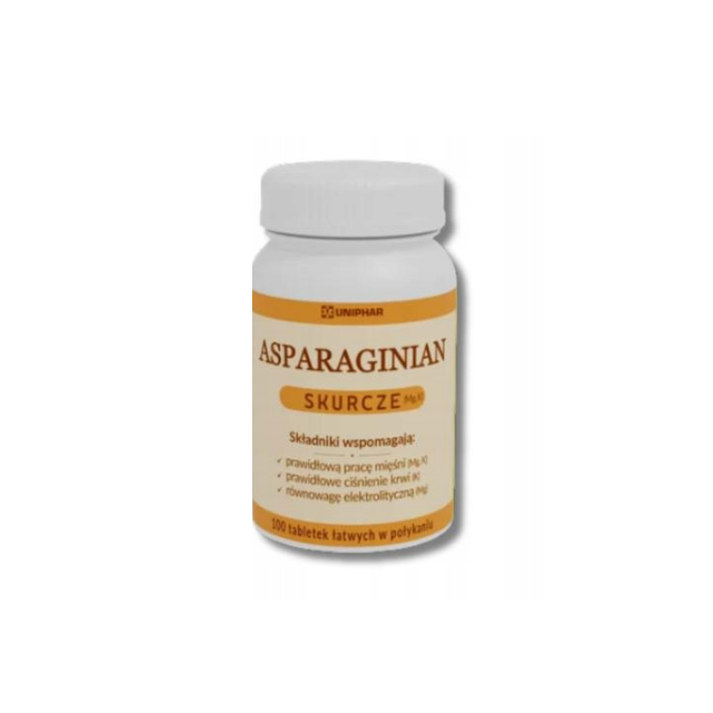Uniphar Asparaginian Magnezu Potasu 50+50 tabletek