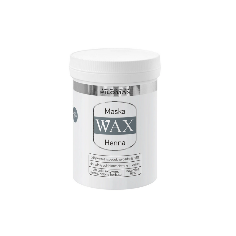 WAX Henna Maska do włosów ciemnych 240ml