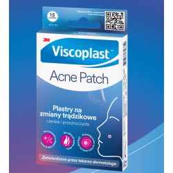 Viscoplast Acne Patch plastry na zmiany trądzikowe 15 plastrów