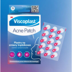 Viscoplast Acne Patch plastry na zmiany trądzikowe 15 plastrów