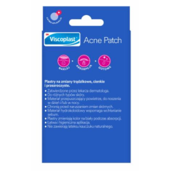 Viscoplast Acne Patch plastry na zmiany trądzikowe 15 plastrów