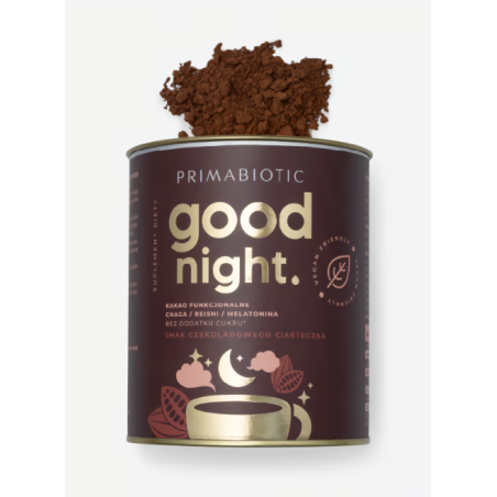 Kakao Good Night kakao z grzybami adaptogennymi na noc o smaku czekoladowego ciasteczka 300g