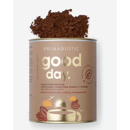 Kakao Good Day kakao funkcjonalne na dzień o smaku czekolady z nutą pomarańczy 300g