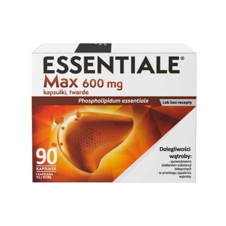 Essentiale Max 600mg 90 kapsułek