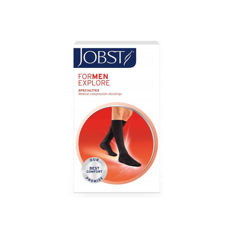 JOBST FORMEN EXPLORE podkolanówki CCL2 kolor czarny rozmiar 6 ZP