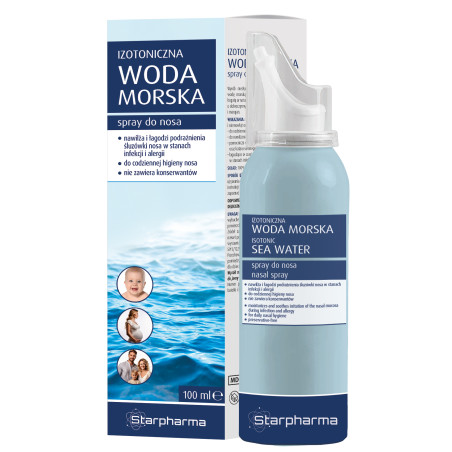 Izotoniczna Woda Morska Spray Do Nosa 100 ml