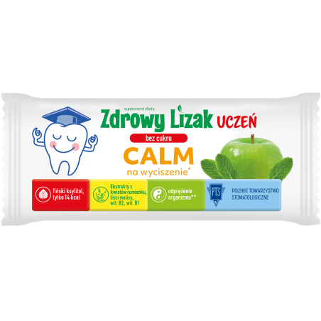Zdrowy Lizak UCZEŃ CALM, 1 sztuka