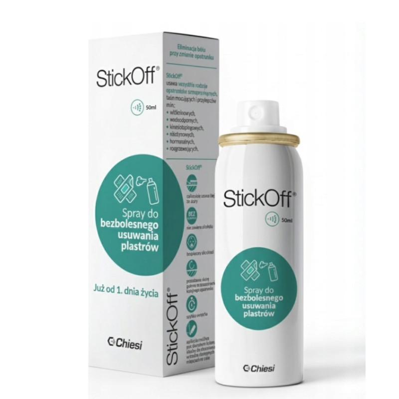 Stick Off spray do bezbolesnego usuwania plastrów 50 ml