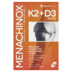Menachinox K2+D3 2000 30 kapsułek