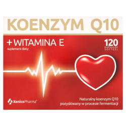 Koenzym Q10 + witamina E 120 kapsułek Xenico