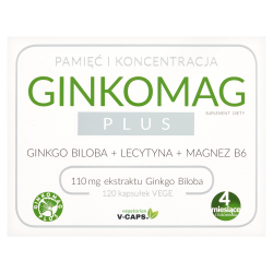 Ginkomag Plus 120 kapsułek
