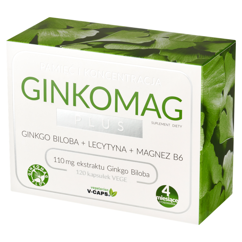 Ginkomag Plus 120 kapsułek