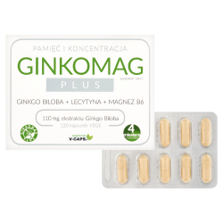 Ginkomag Plus 120 kapsułek