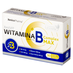 Witamina B Complex MAX 30 kapsułek Xenico