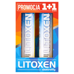 Litoxen Zestaw 1+1 Elektrolity 2x20 tabletek Xenico