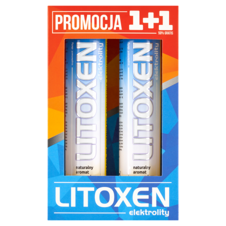 Litoxen Zestaw 1+1 Elektrolity 2x20 tabletek Xenico