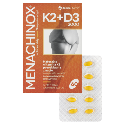Menachinox K2+D3 2000 60 kapsułek