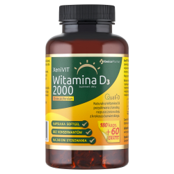 XeniVIT Witamina D 2000 240 kapsułek Xenico