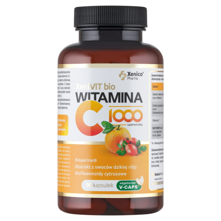XeniVIT bio Witamina C1000 90 kapsułek