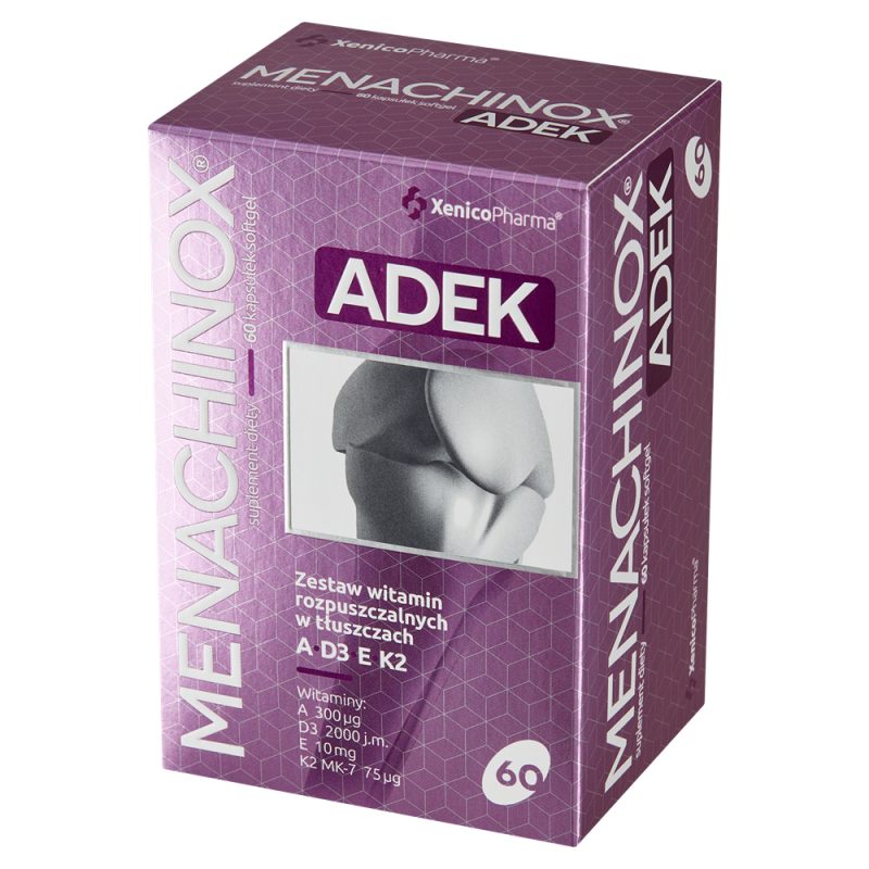 Menachinox ADEK 60 kapsułek Xenico