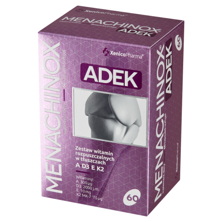 Menachinox ADEK 60 kapsułek Xenico