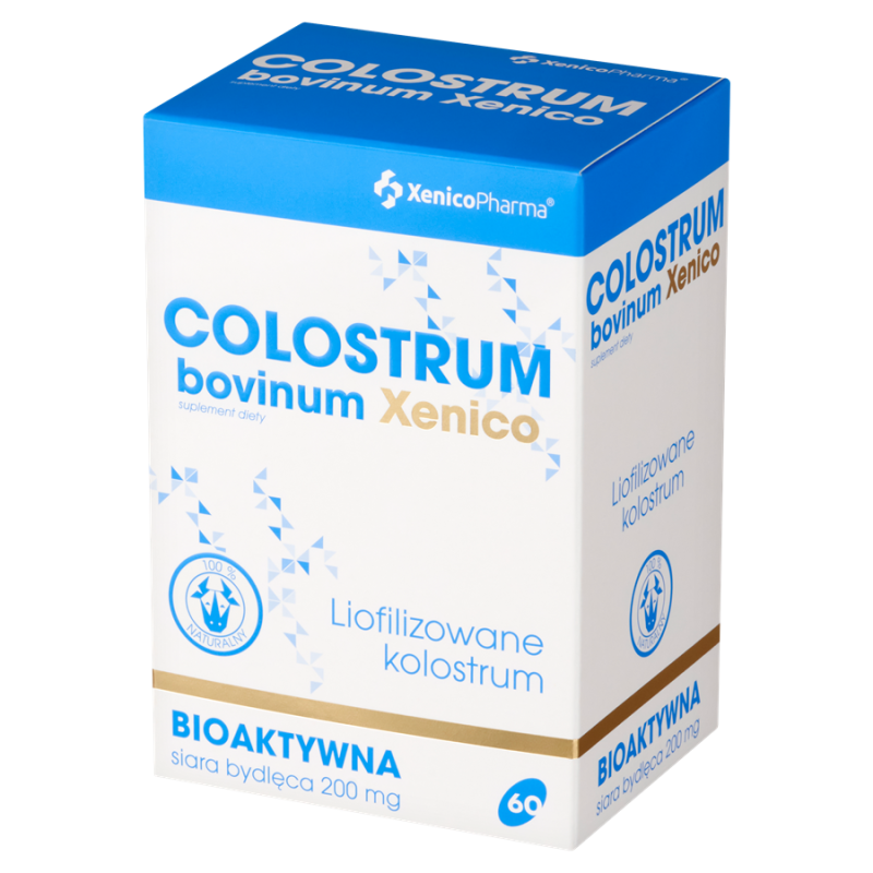 Colostrum bovinum Xenico 60 kapsułek