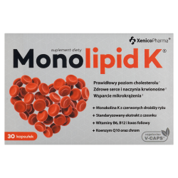 Monolipid K 30 kapsułek