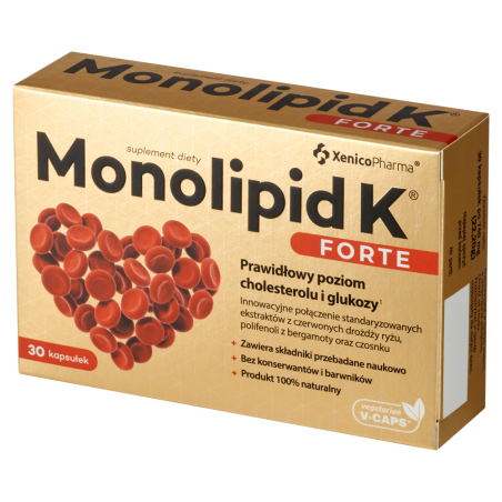 Monolipid K Forte 30 kapsułek