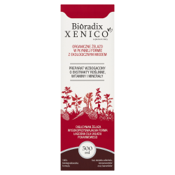 Bioradix organiczne żelazo, witaminy i minerały w płynie 500ml