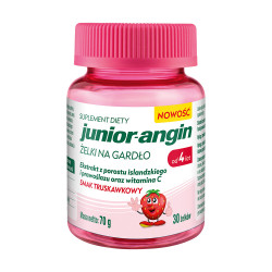 Junior-angin żelki na gardło, 30 sztuk