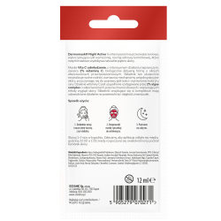 L'biotica Dermomask Night Activ Neuro Odmładzanie Maseczka naprawcza do twarzy 12ml