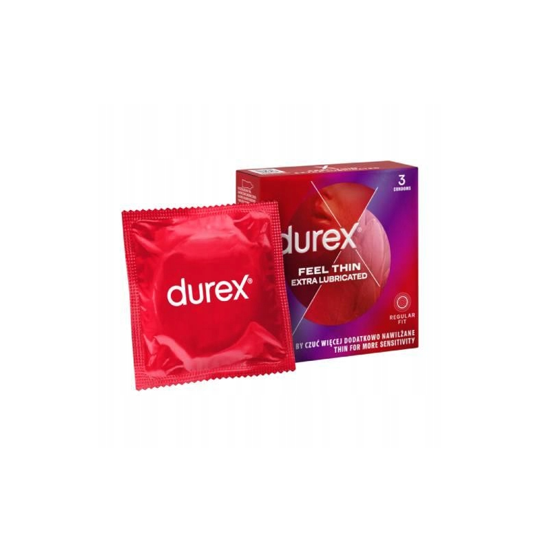 Durex Fetherlite Elite Prezerwatywy ultracienkie 3 sztuki