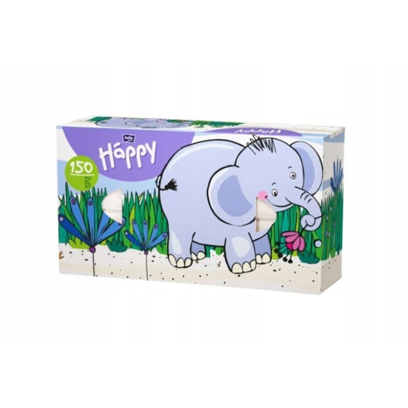 Chusteczki higieniczne dwuwarstwowe Bella Happy 150szt