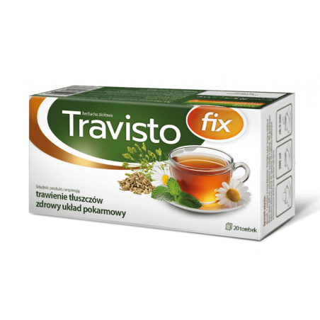 Travisto fix herbatka ziołowa 20 saszetek