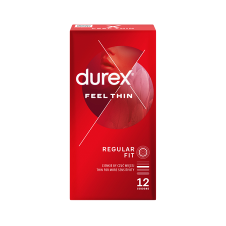 Durex Feel Thin Classic prezerwatywy 12szt.