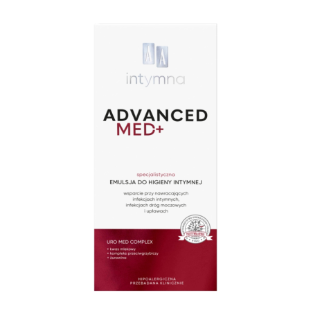 AA Intymna Med Advanced pH 3,5 Specjalistyczna emulsja do higieny intymnej dozownik 300 ml